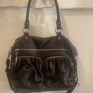 MZ Wallace Dark Brown Shoulder Bag